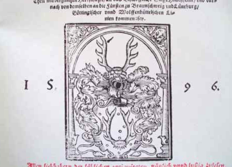 Ausstellung: Der Chronist Johannes Letzner. Die Chronik von 1596